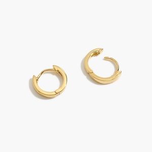 Madewell delicate collection Demi-fine huggie mini hoop earring